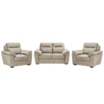 Ojas 2+1+1 Seater Sofa Set Beige – Premium Sofa by Vassio