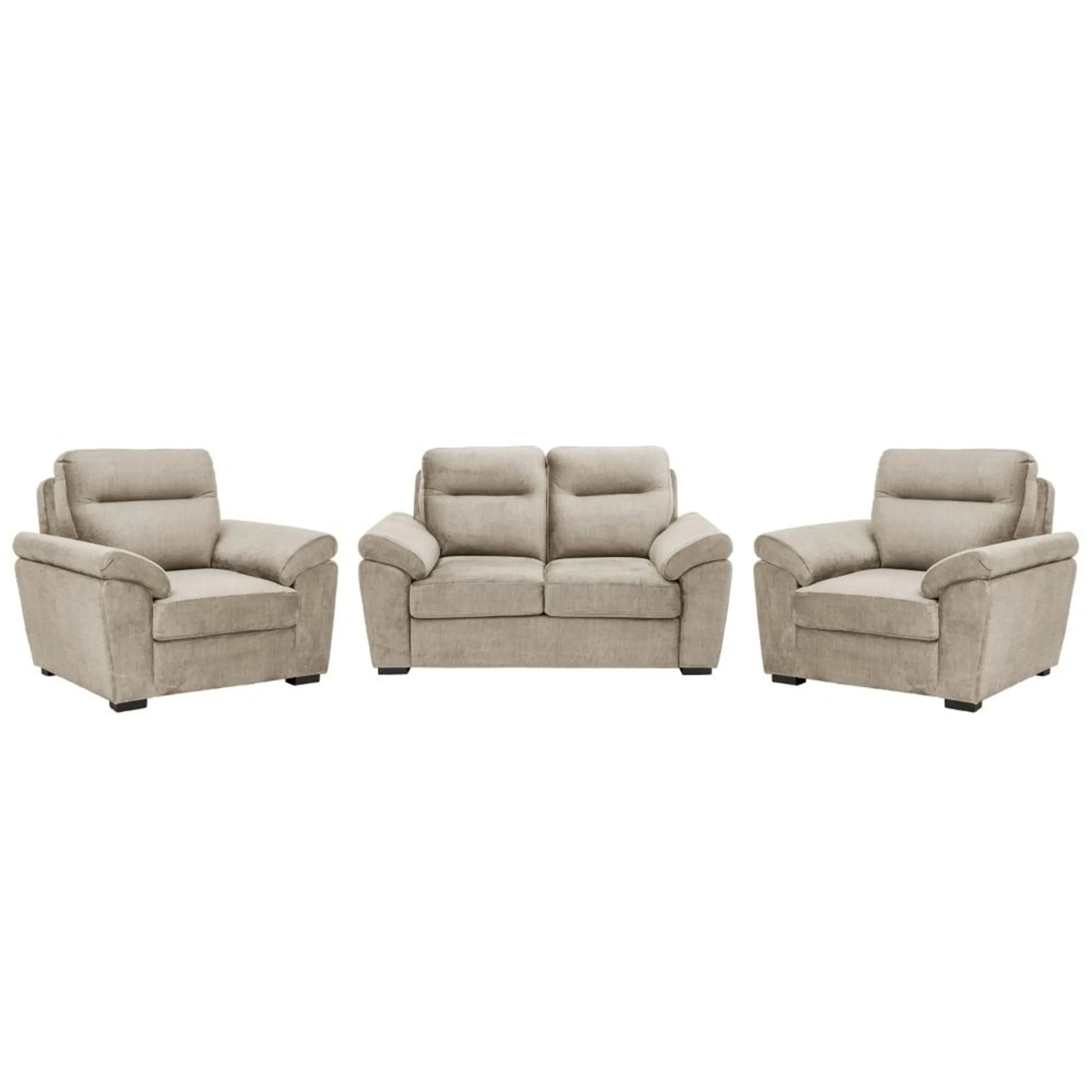 Ojas 2+1+1 Seater Sofa Set Beige – Premium Sofa by Vassio