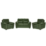 Ojas 2+1+1 Seater Sofa Set Green – Premium Sofa by Vassio