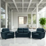 Ojas 2+1+1 Seater Sofa Set Navy Blue – Premium Sofa by Vassio