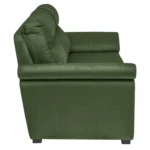 Ojas 3 Seater Sofa Green premium fabric modern sofa by Vassio
