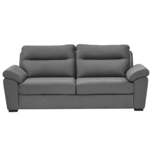 Ojas 3 Seater Sofa Grey premium fabric modern sofa by Vassio