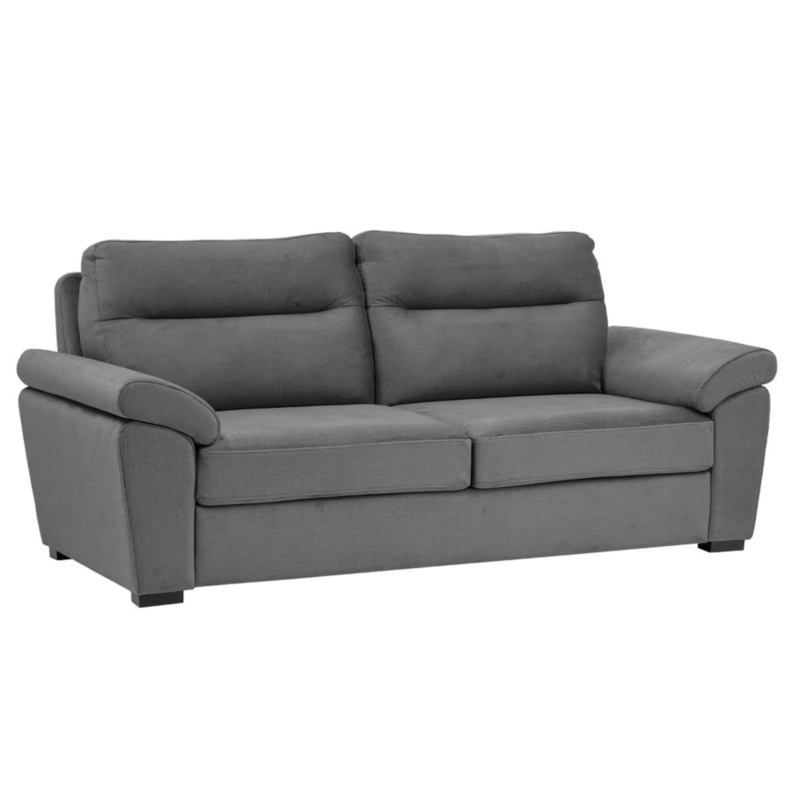 Ojas 3 Seater Sofa Grey premium fabric modern sofa by Vassio