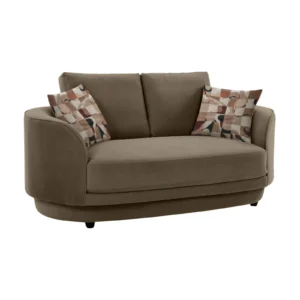 Amara Sofa 2 Seater Blue premium velvet fabric sofa by Vassio