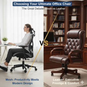 Mesh vs Leather Office Chairs: Best for Office Use