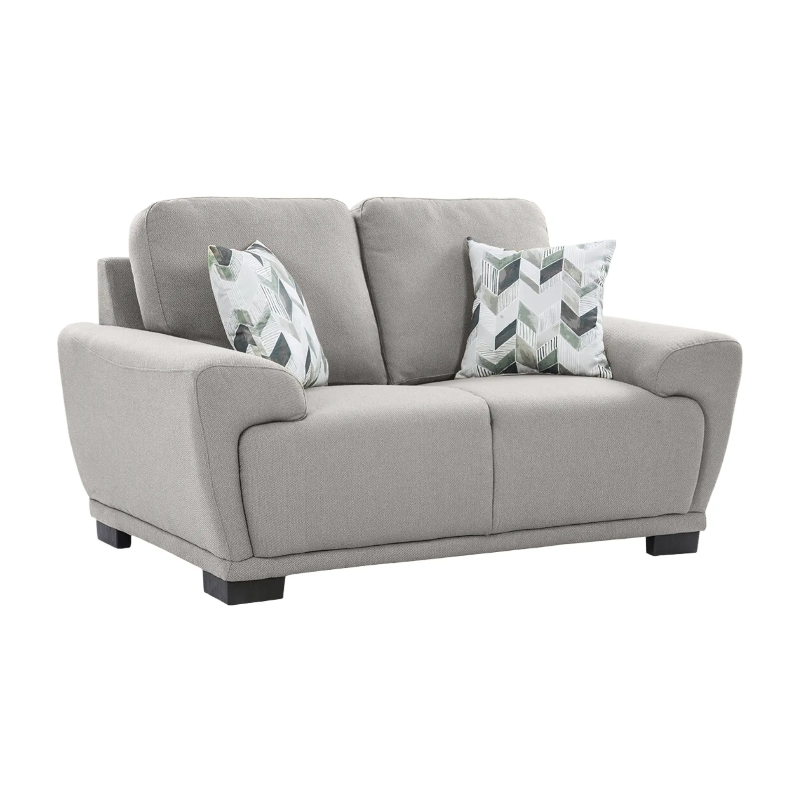 Reyone 2 Seater Sofa Grey premium fabric modern sofa