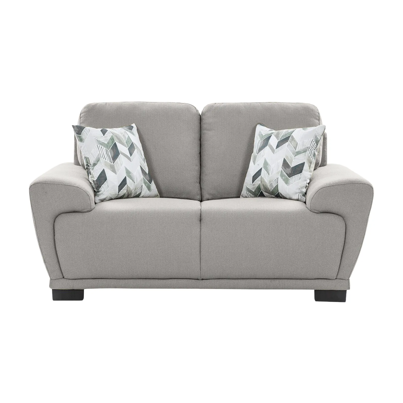 Reyone 2 Seater Sofa Grey premium fabric modern sofa
