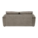 Buy Nova 2 Seater Sofa Light Grey fabric sofa with solid wood frame, nylon legs, and premium cushioning by Vassio